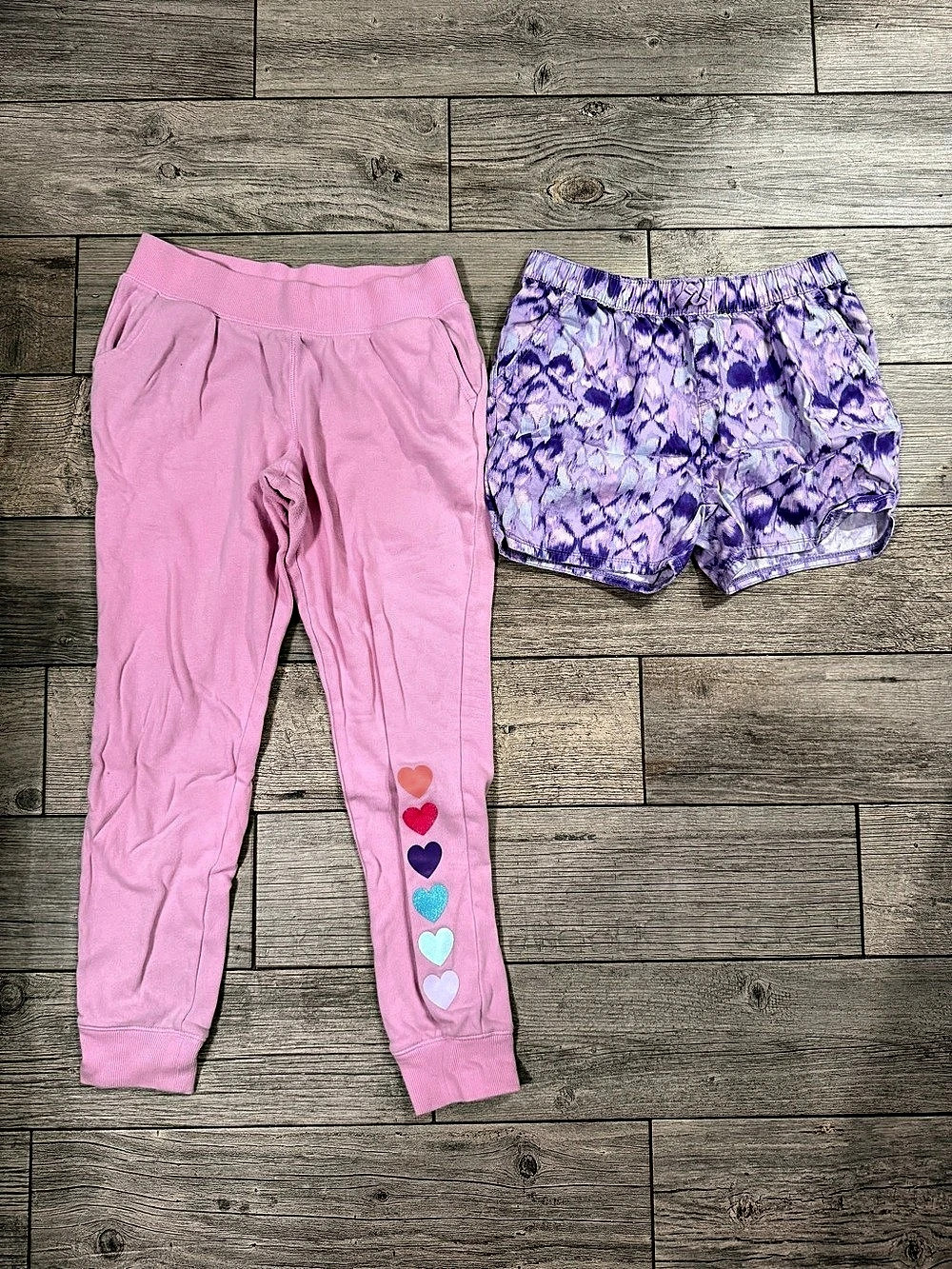 Girls Joggers & Shorts Set